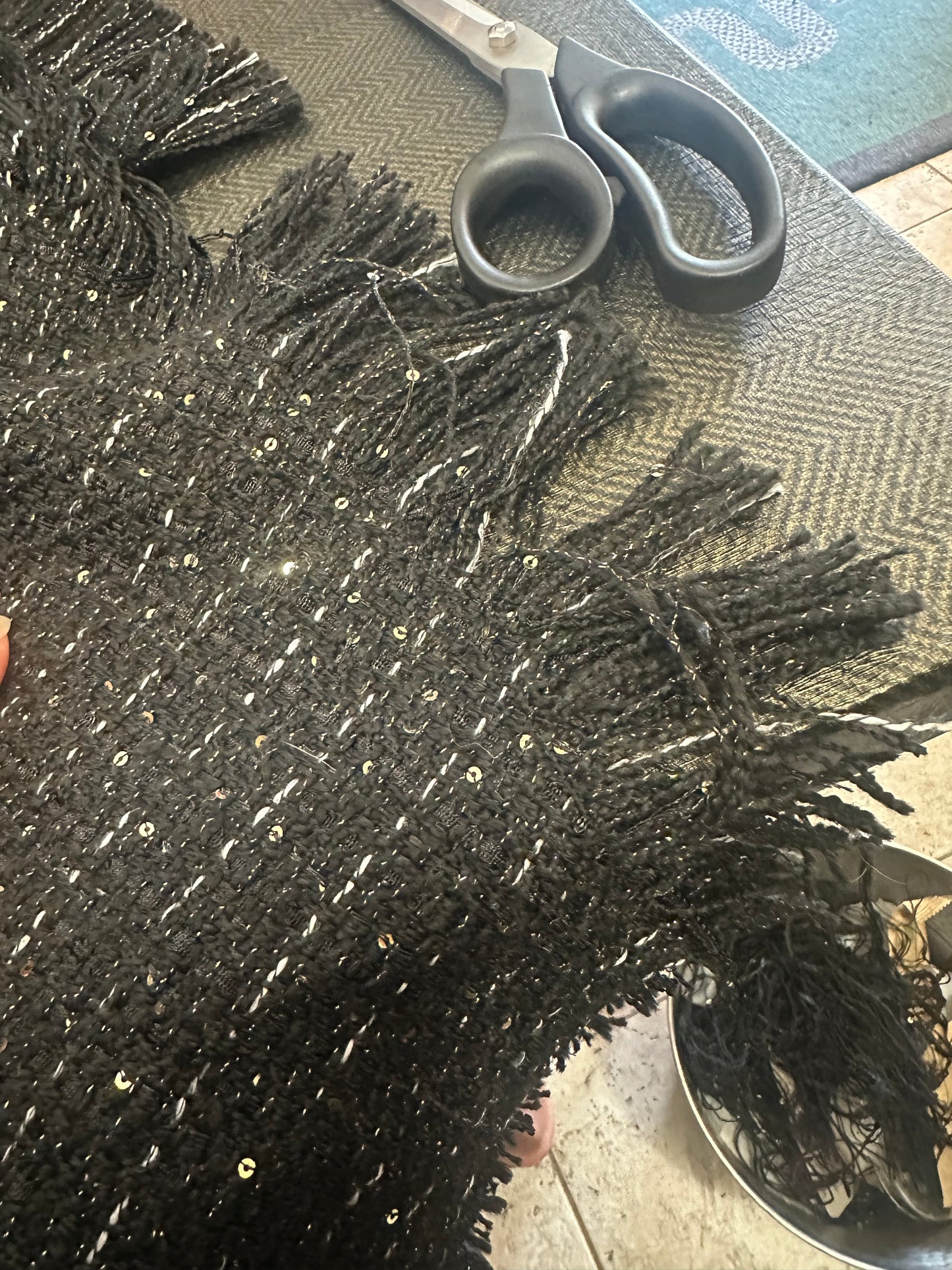 Custom tweed duster