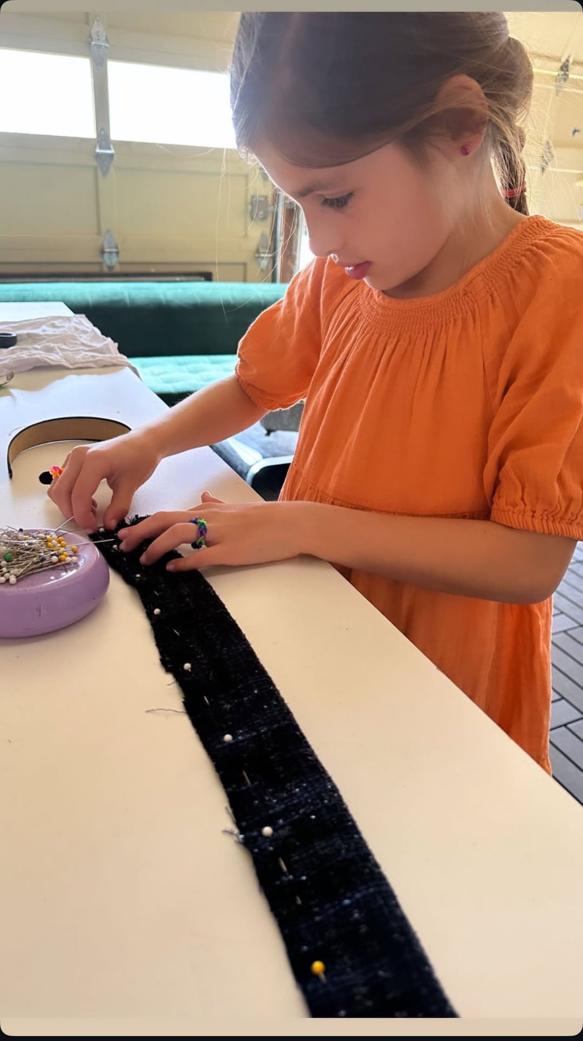 St. Leila Sews Creative design & sewing class for kids